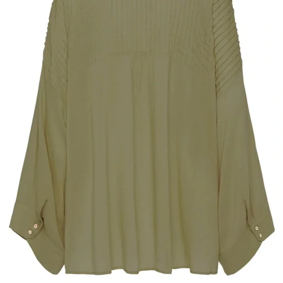 Spell Linda Blouse in Khaki - Picture 7 of 12